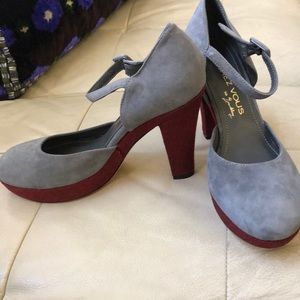 New MARCHEZ VOUS Platform Pumps Size 7